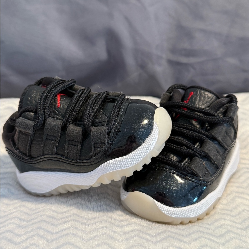 Jordan Black and White Sneakers with Iconic Design